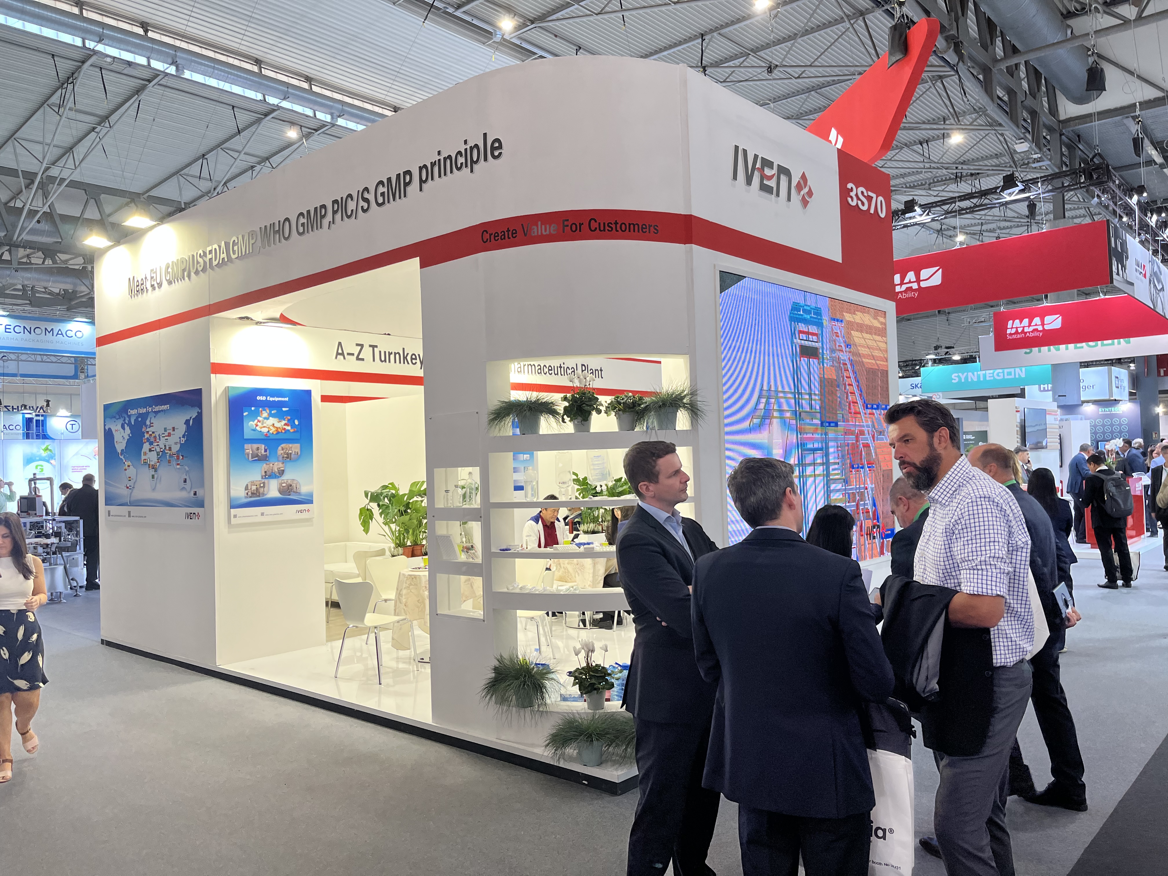 IVEN’s participation in the 2023 CPhI exhibition in Barcelona