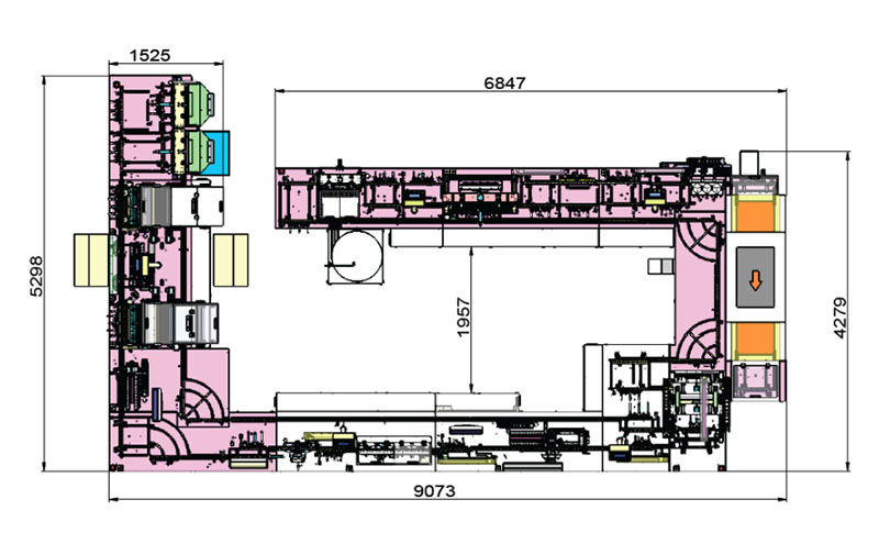 fully automatic production line for insulin pen needle