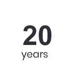 20 years of experience
